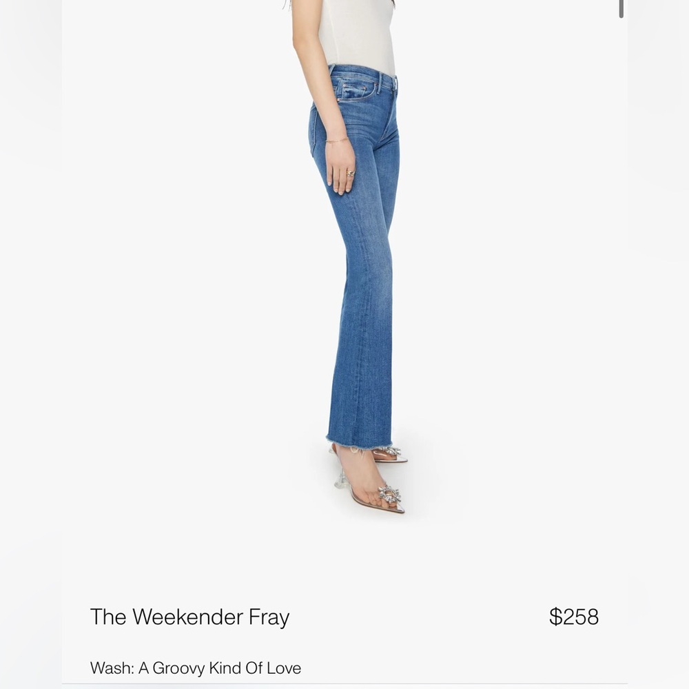 MOTHER WEEKENDER FRAY 27 GROOVY KIND OF LOVE